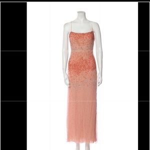 vintage Vera Wang square neckline long dress